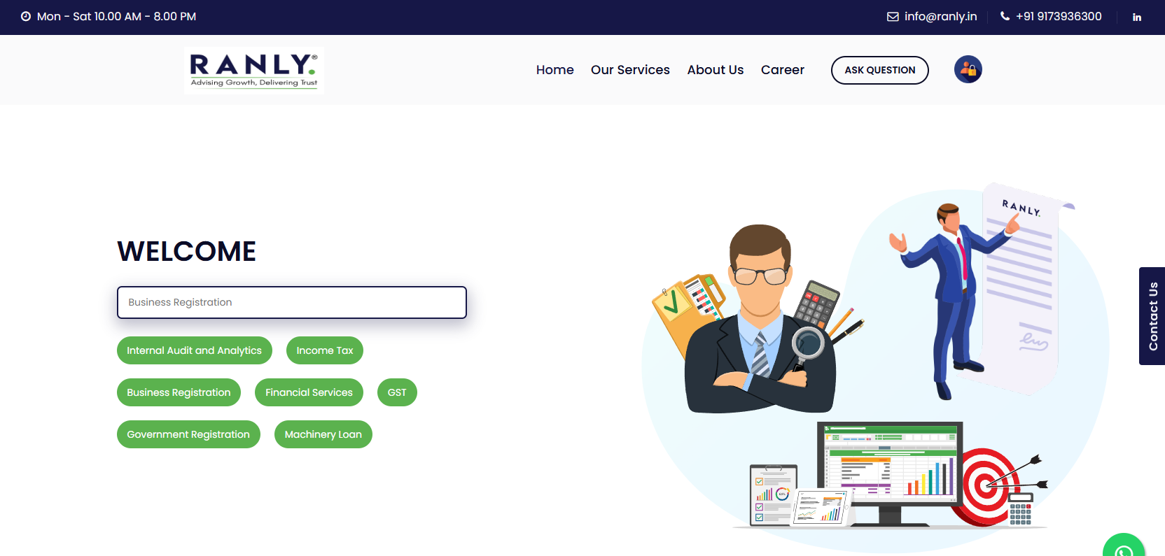 Website redesign